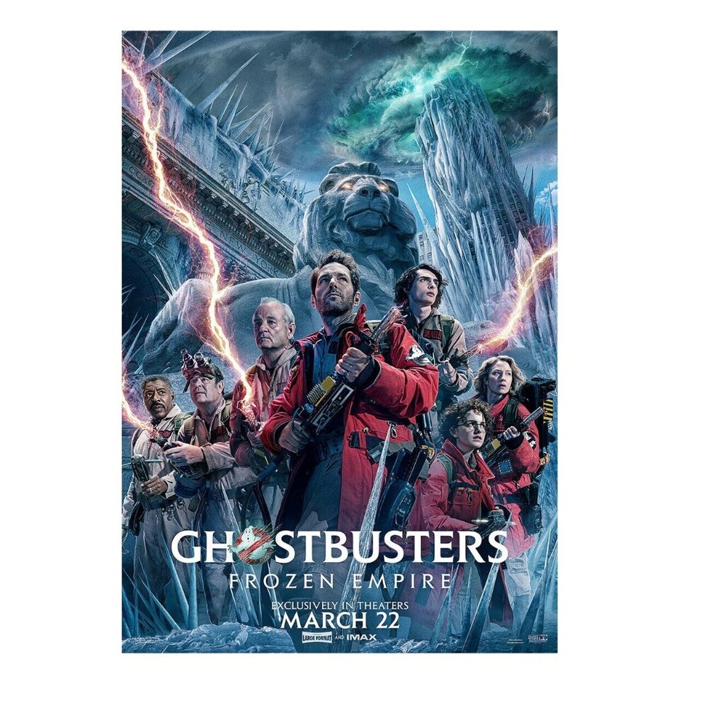 Ghostbusters - Frozen Empire 2024 Movie Film POSTER 165